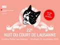 Visuel de la 22e Nuit du Court de Lausanne