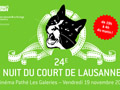 Visuel de la 24e Nuit du Court de Lausanne